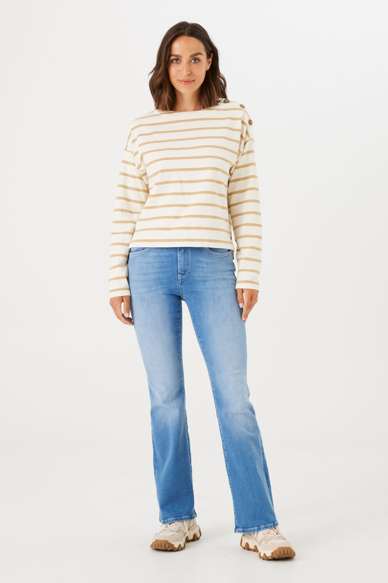 Celia Flare Super Middenblauw