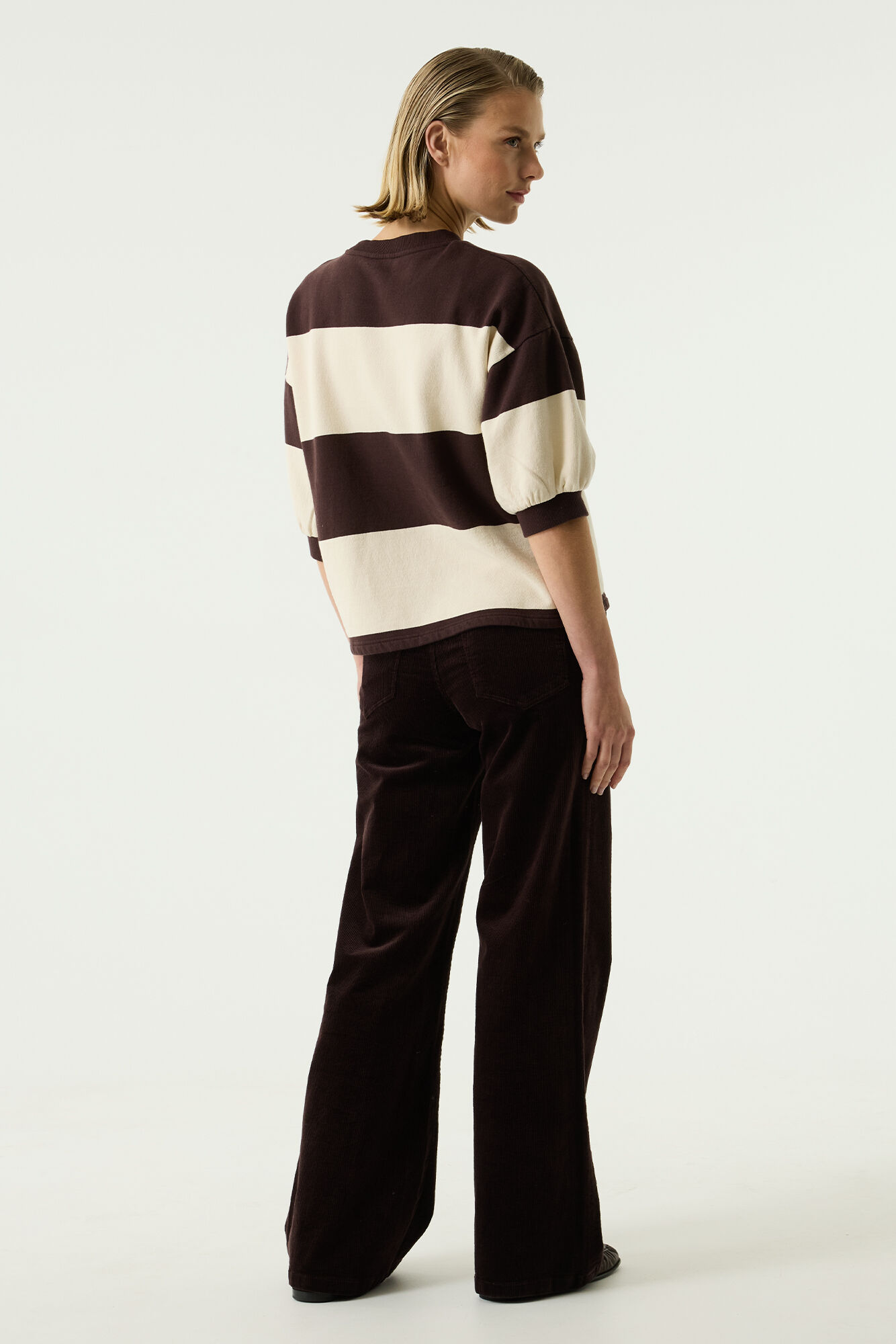 Celia Wide Hazel Bloom (corduroy) - Afbeelding 3