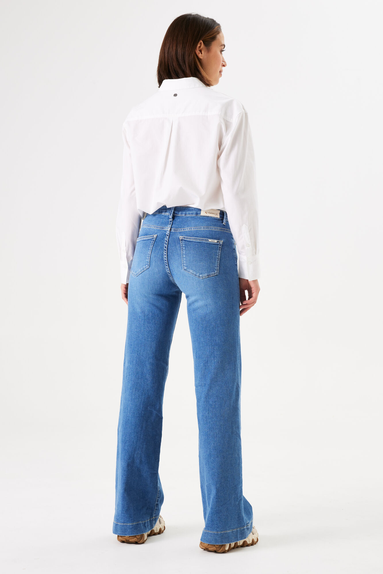 Celia Wide Middenblauw - Afbeelding 3