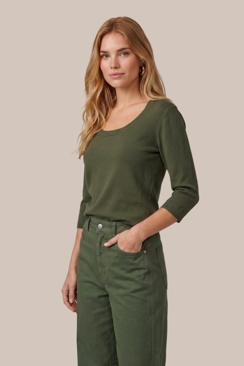 Ann knit pullover