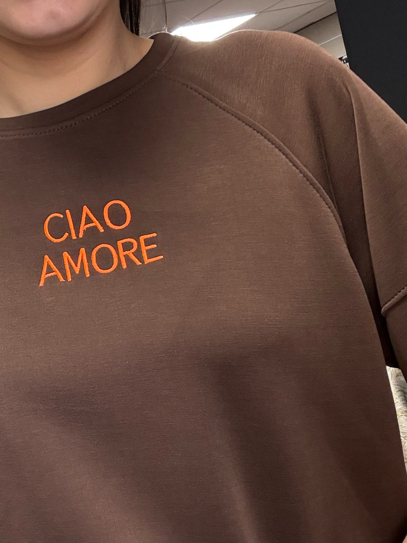 Sweat Ciao Bruin SS - Afbeelding 2