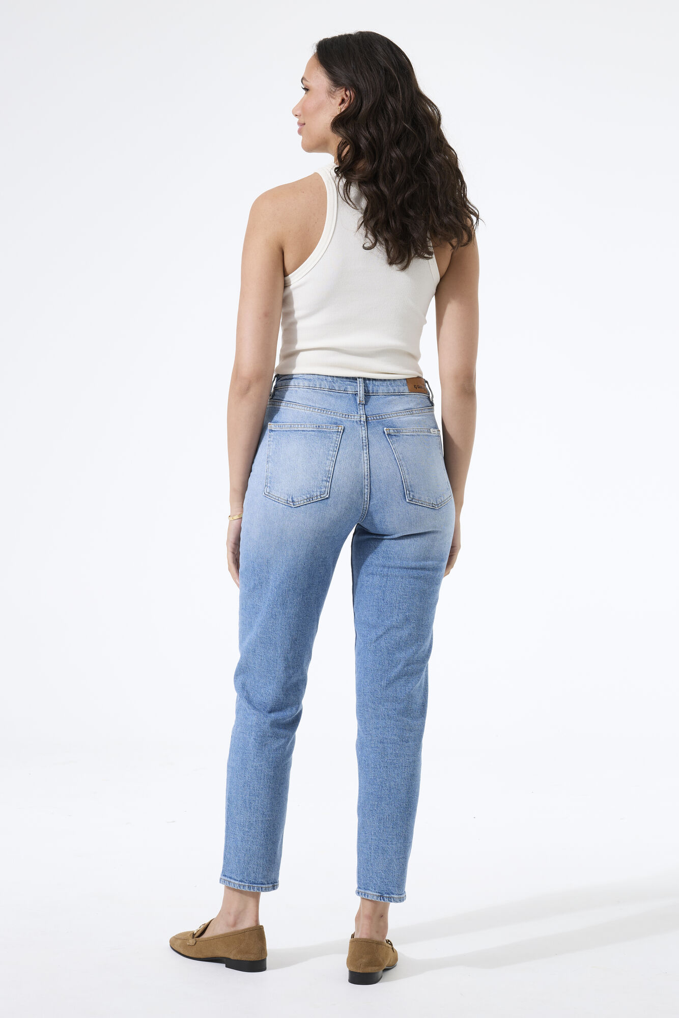 Isabella Mom Middenblauw - Afbeelding 4