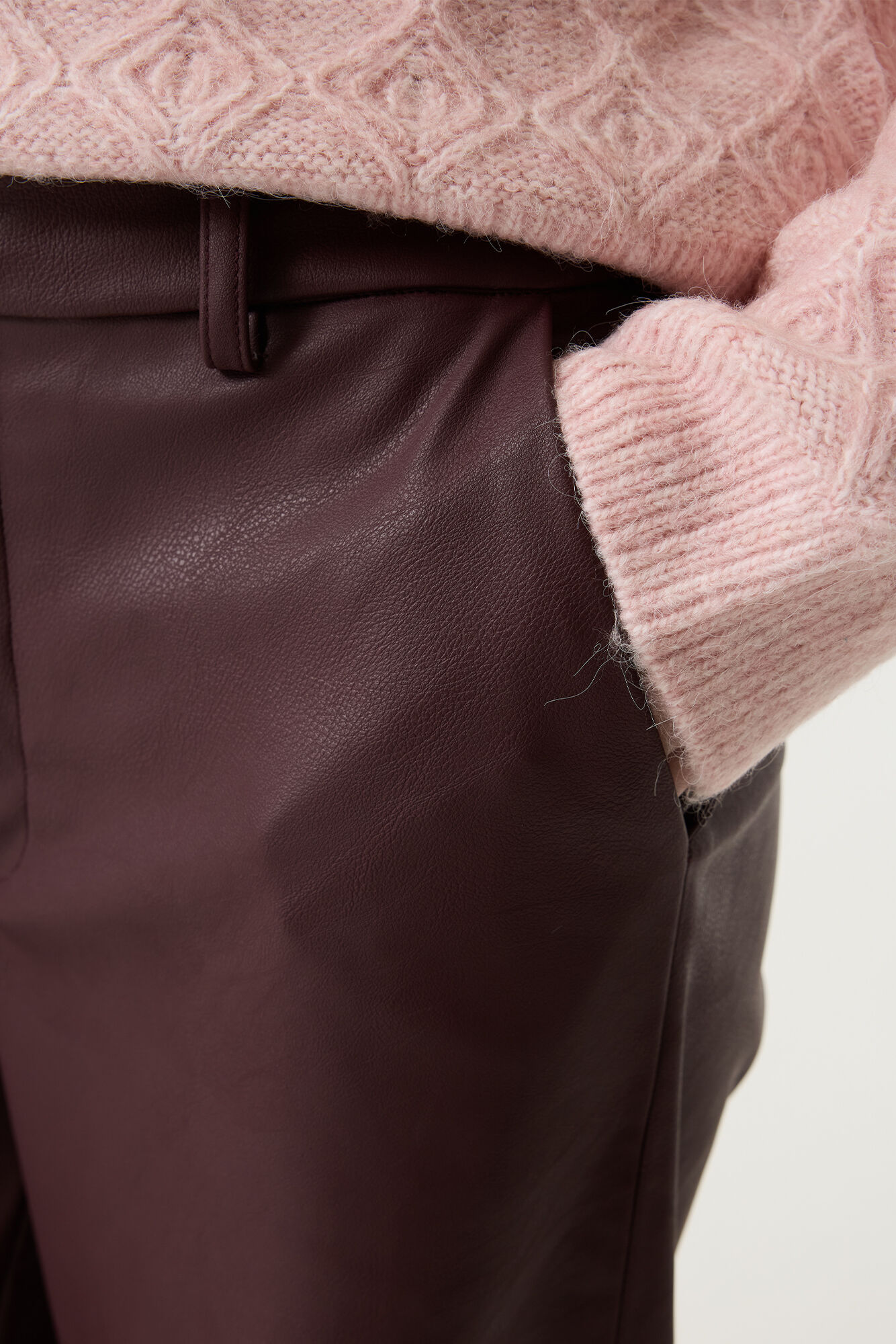 Rosewood PU broek - Afbeelding 3