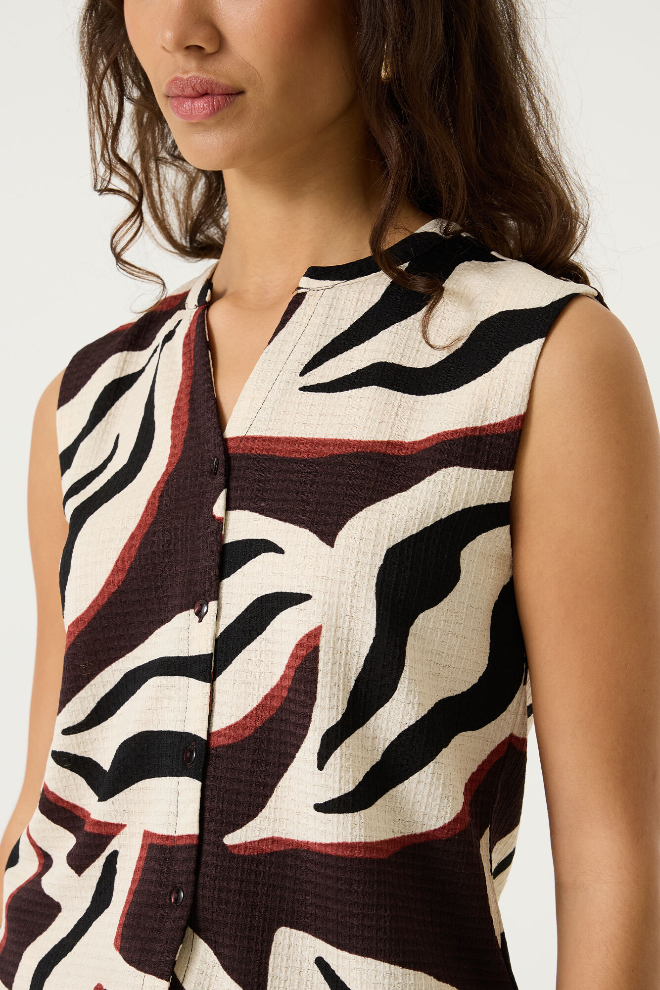 Top Hazel Bloom Print - Afbeelding 2