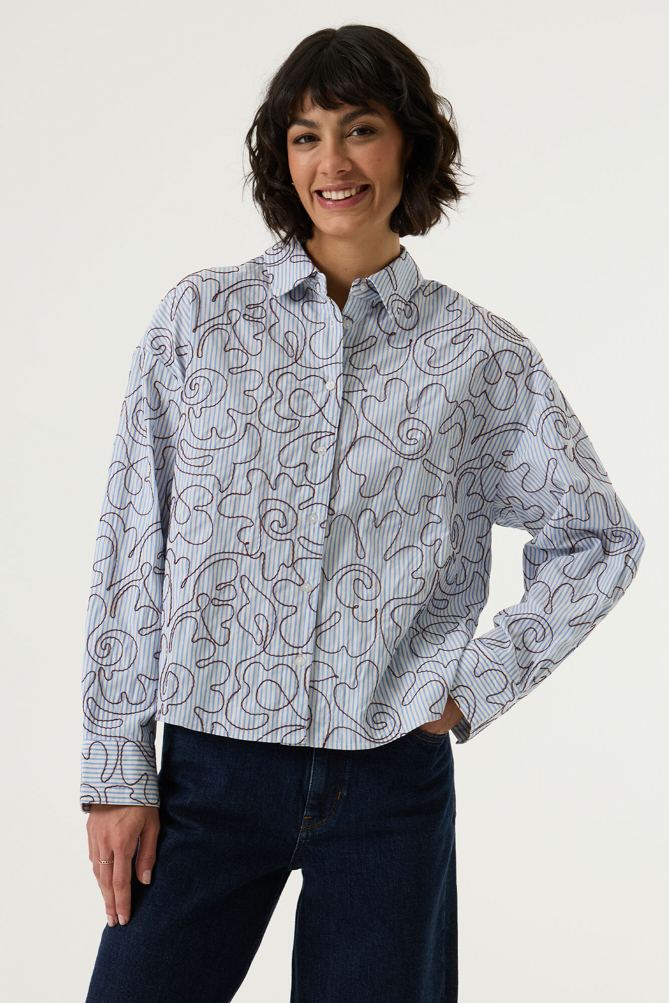 Breeze Blue Blouse - Afbeelding 2
