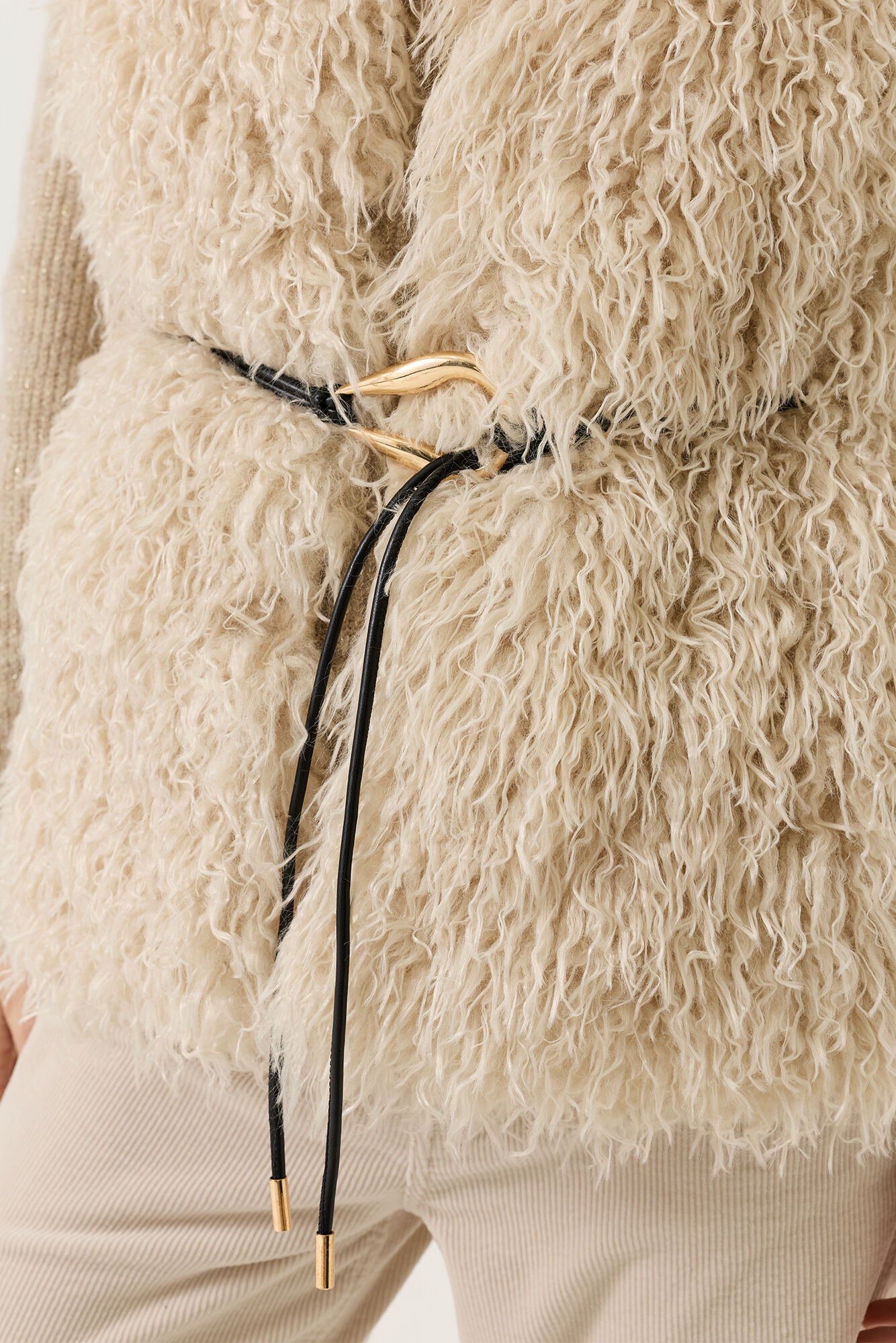 Neutral Blonde Waistcoat - Afbeelding 3