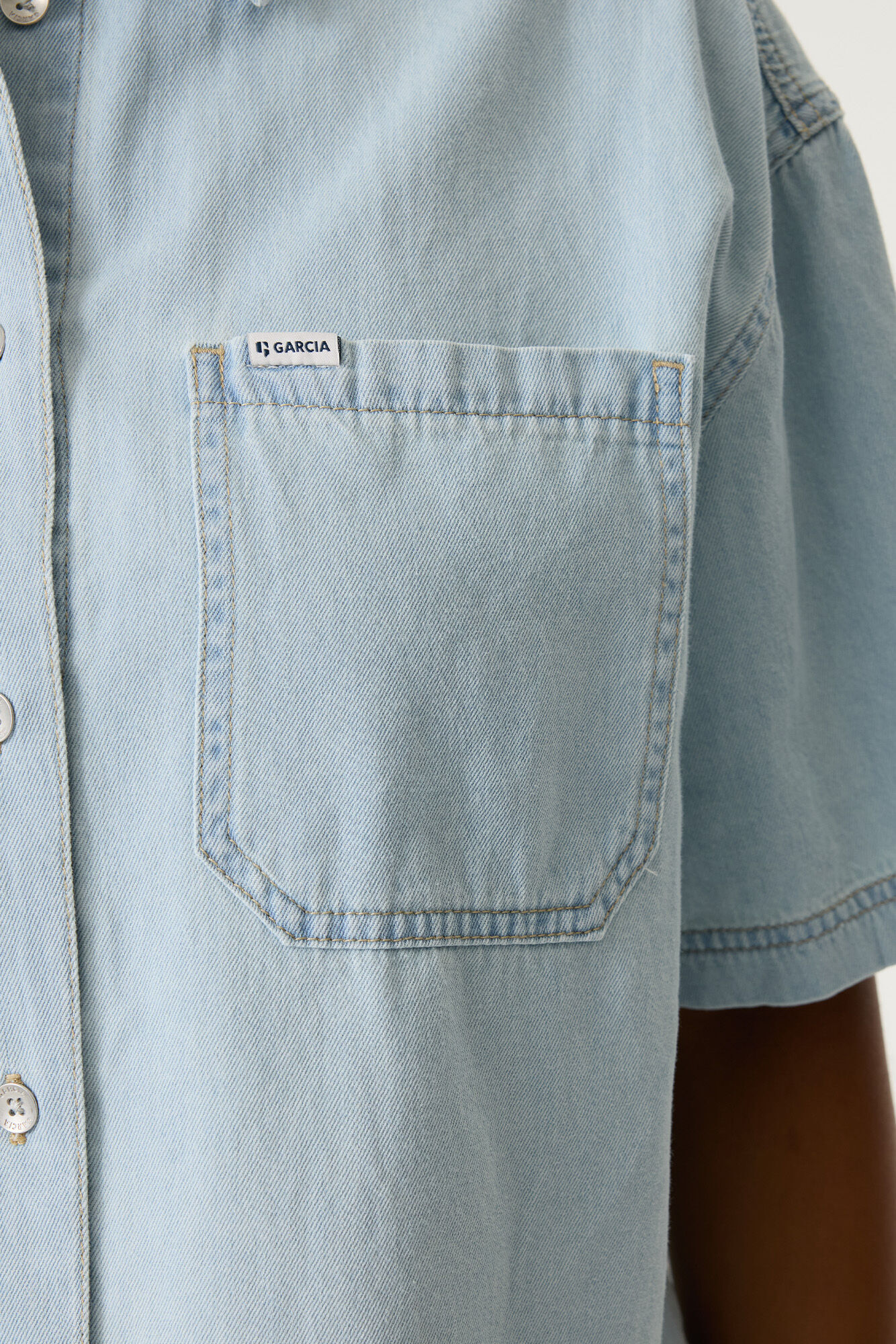 Denim Blousejacket - Afbeelding 3