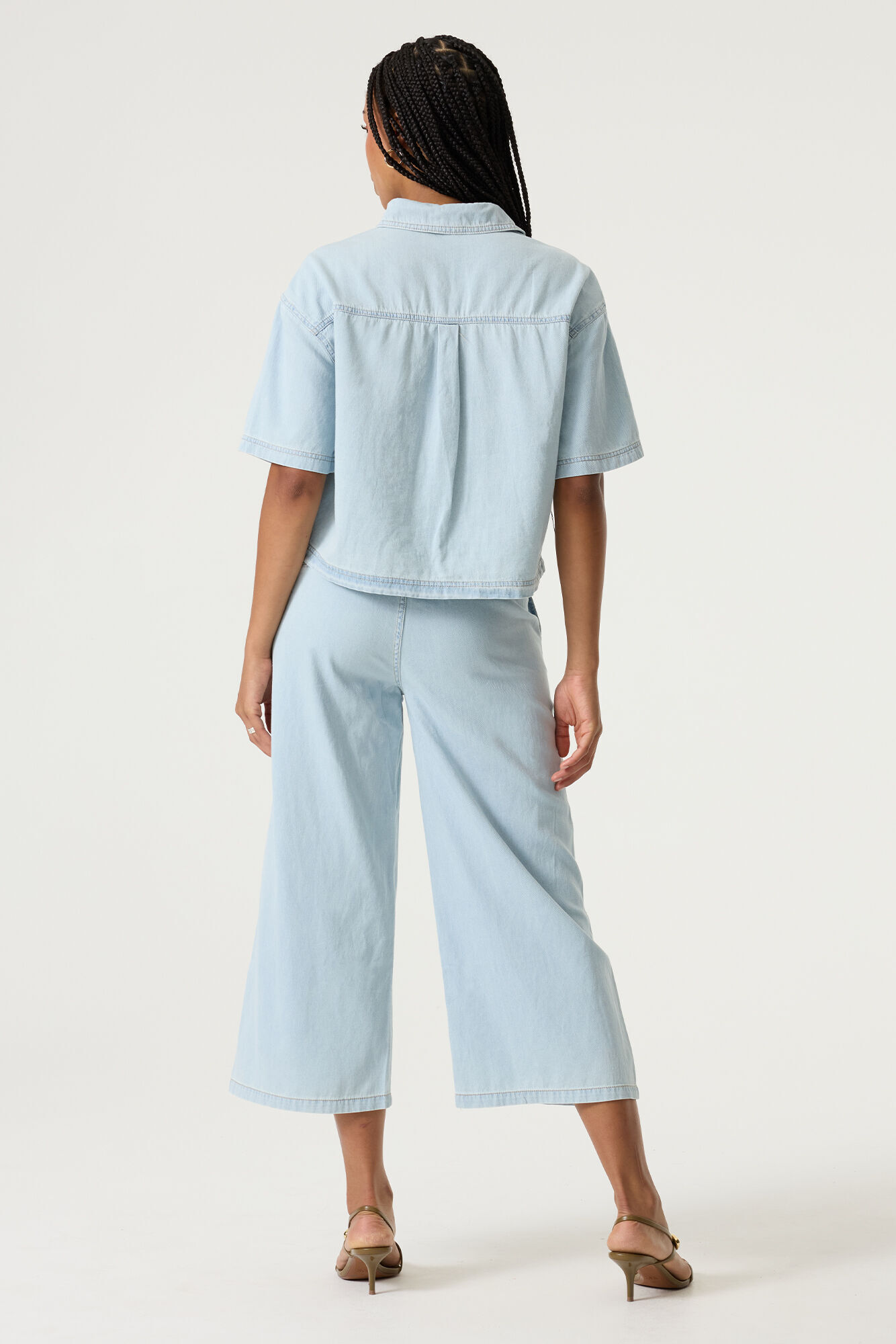 Denim Blousejacket - Afbeelding 2