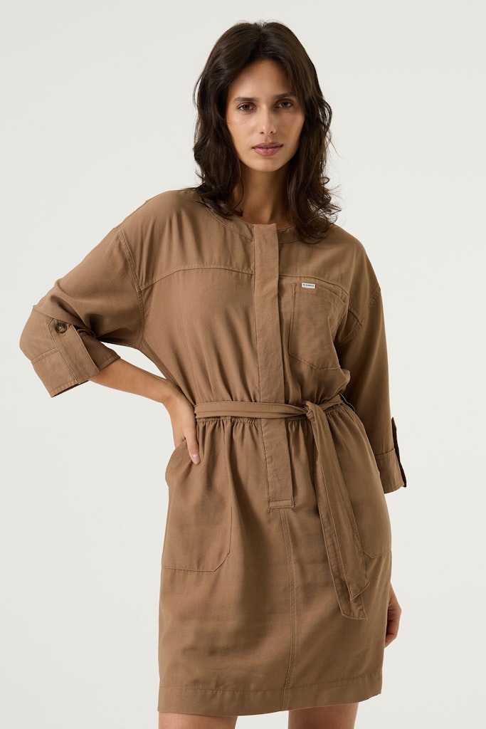 Soft Taupe Jurk