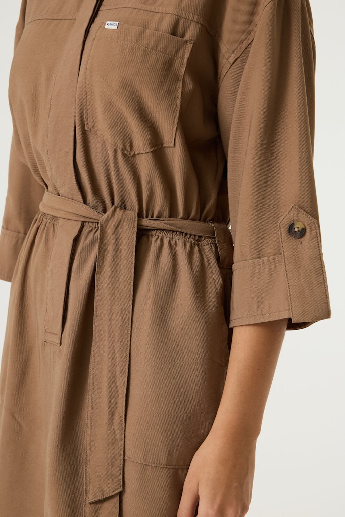 Soft Taupe Jurk - Afbeelding 1