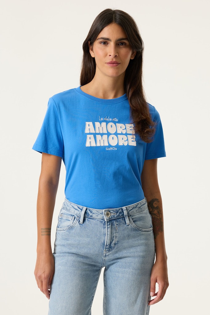 Amore Amore Tee Summer Cobalt