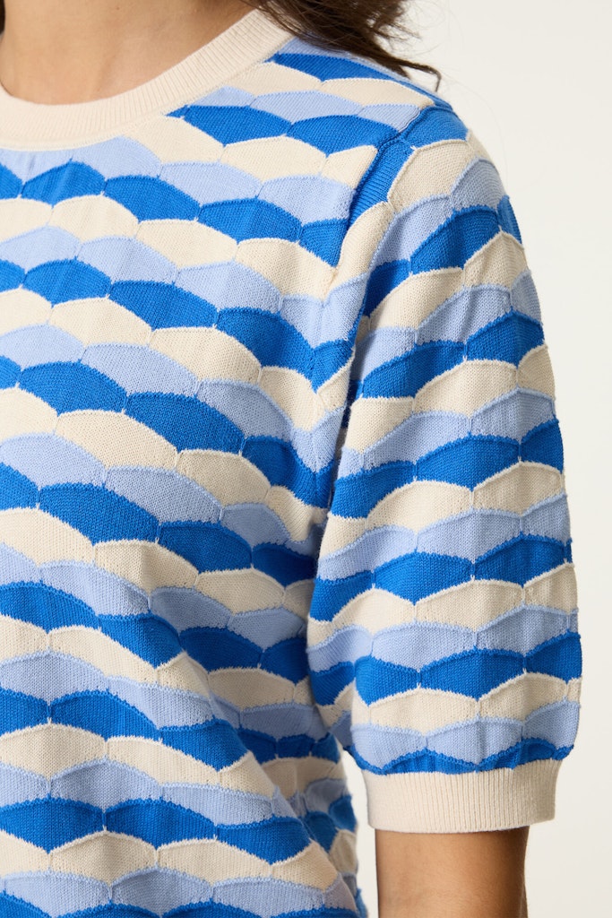 Summer Cobalt Wave Truitje - Afbeelding 1