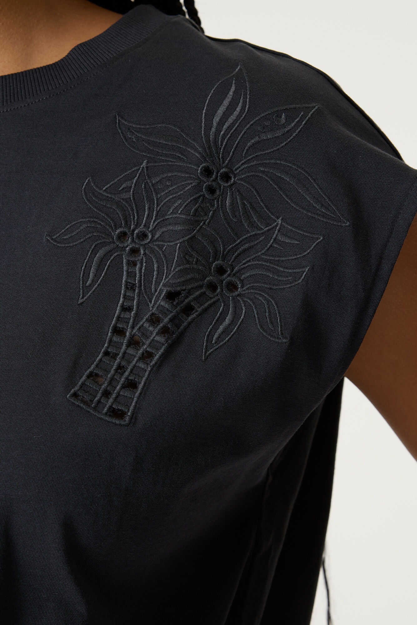 Palmtree Knoopblouse - Afbeelding 2