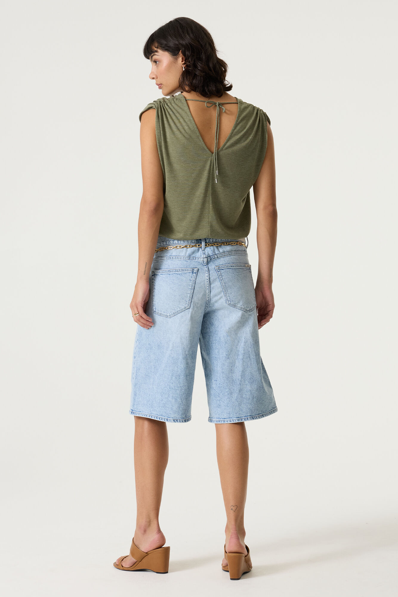 T-shirt Olive Breeze - Afbeelding 3