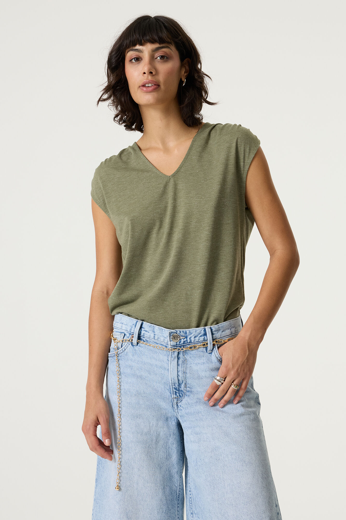 T-shirt Olive Breeze