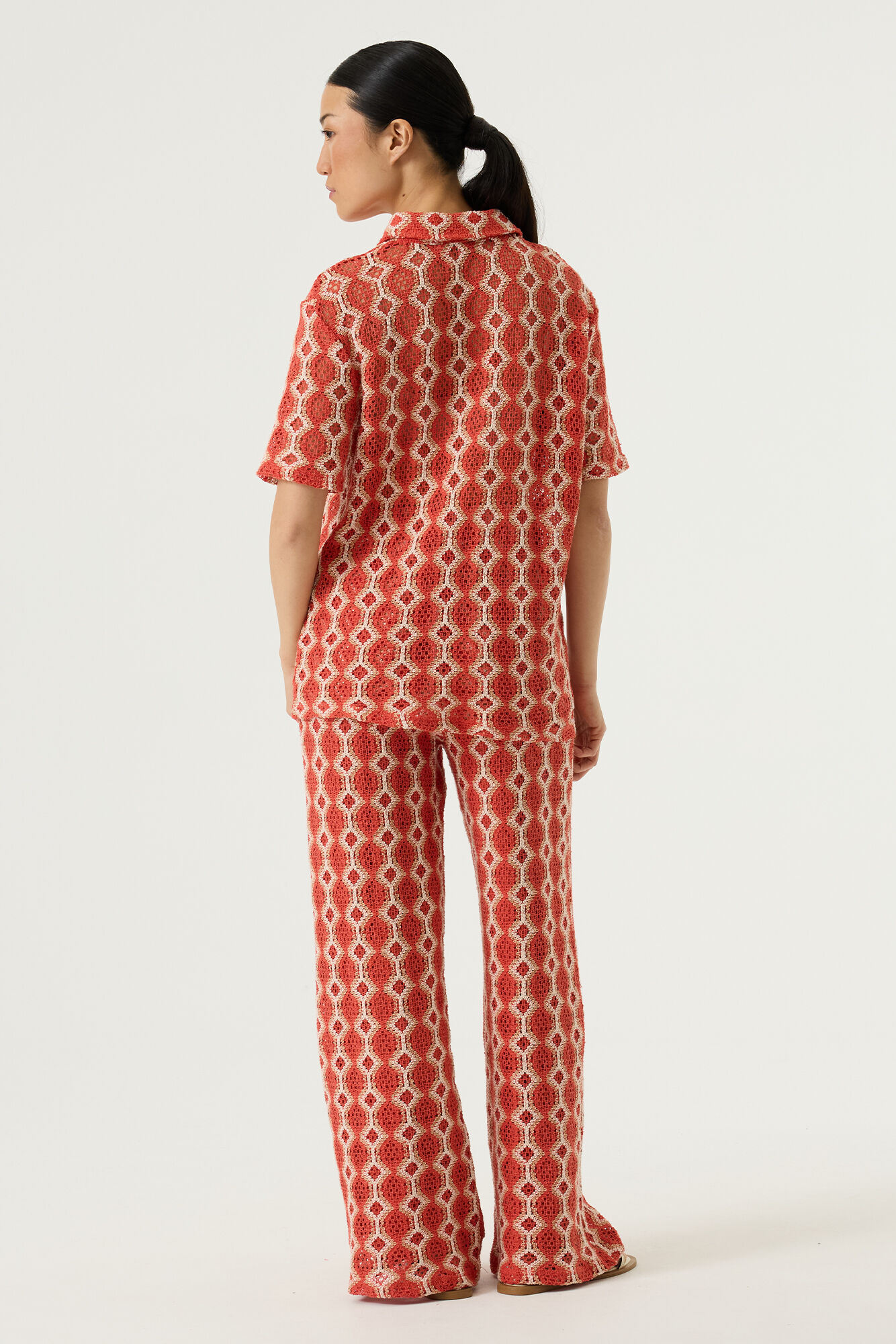 Paprika Print Blouse SS - Afbeelding 3