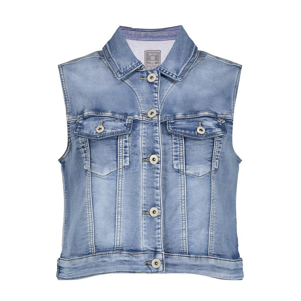 Jeans Gilet Middenblauw