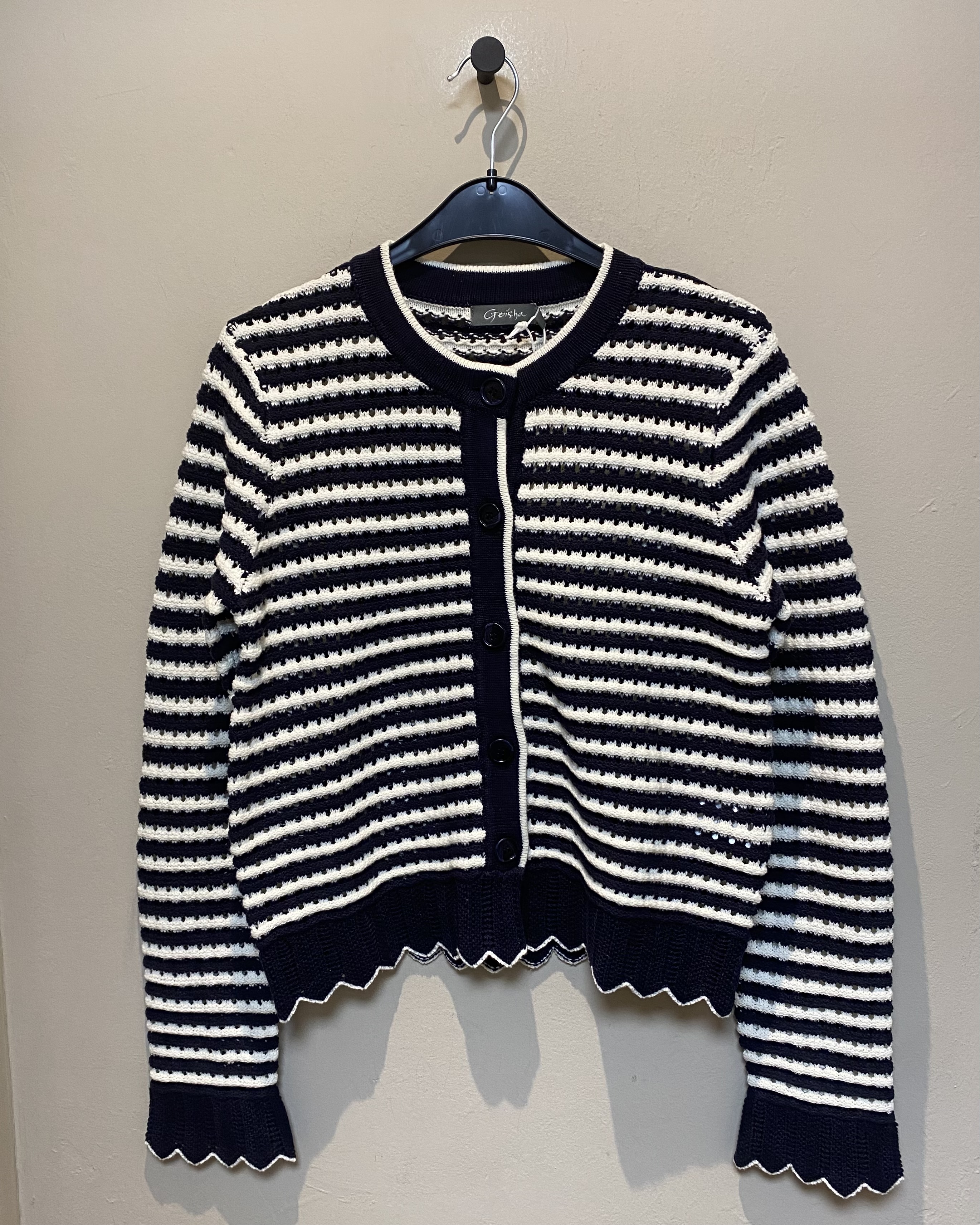 Navy Stripes Vest - Afbeelding 2