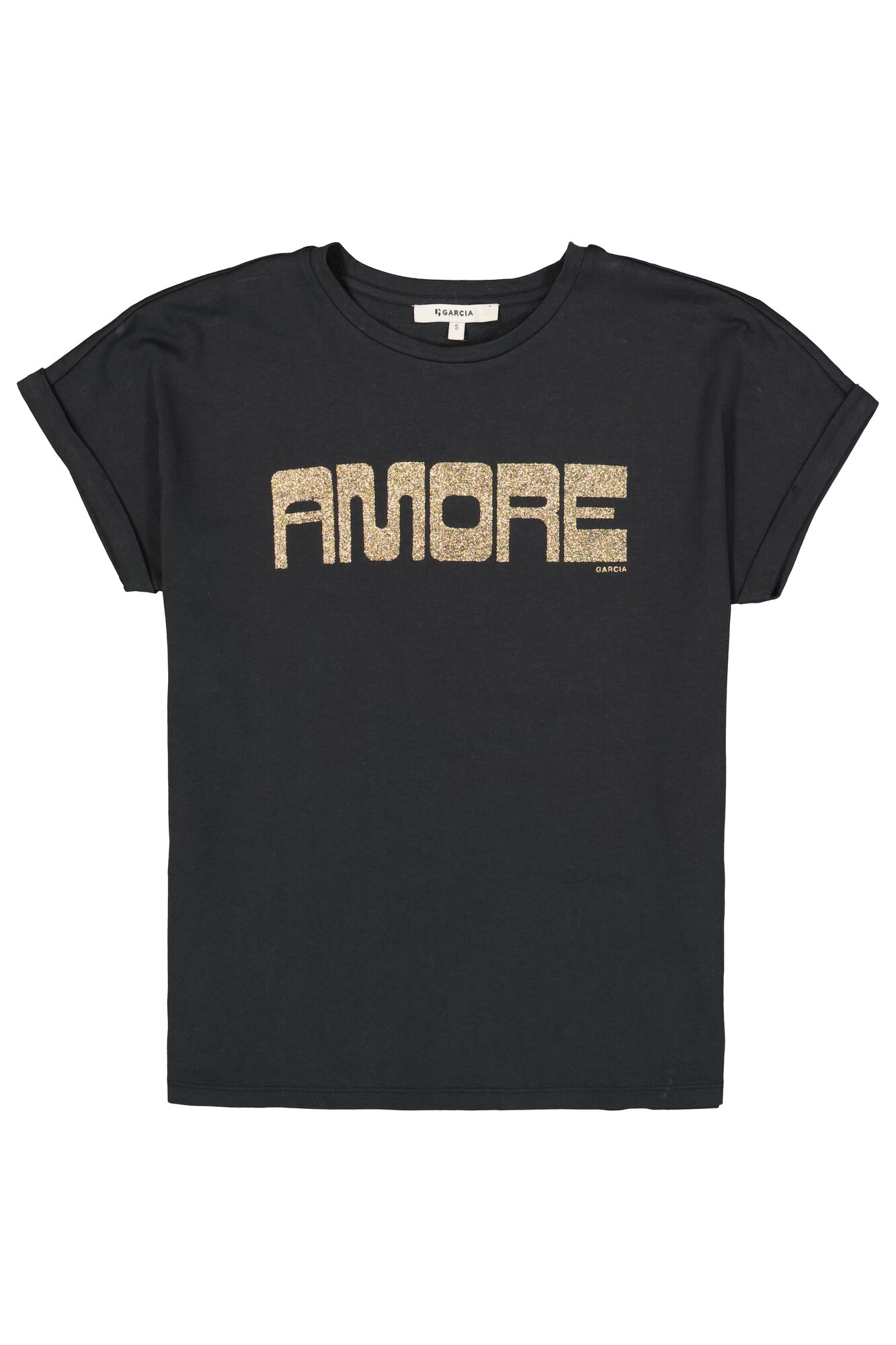 Amore T-shirt Antraciet