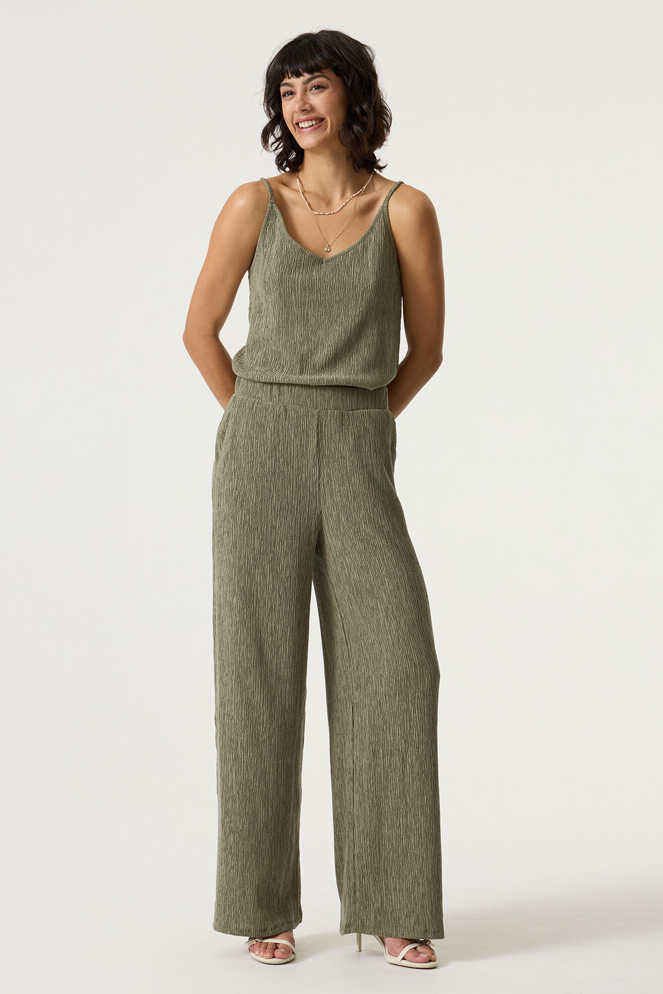 Olive Breeze Pantalon