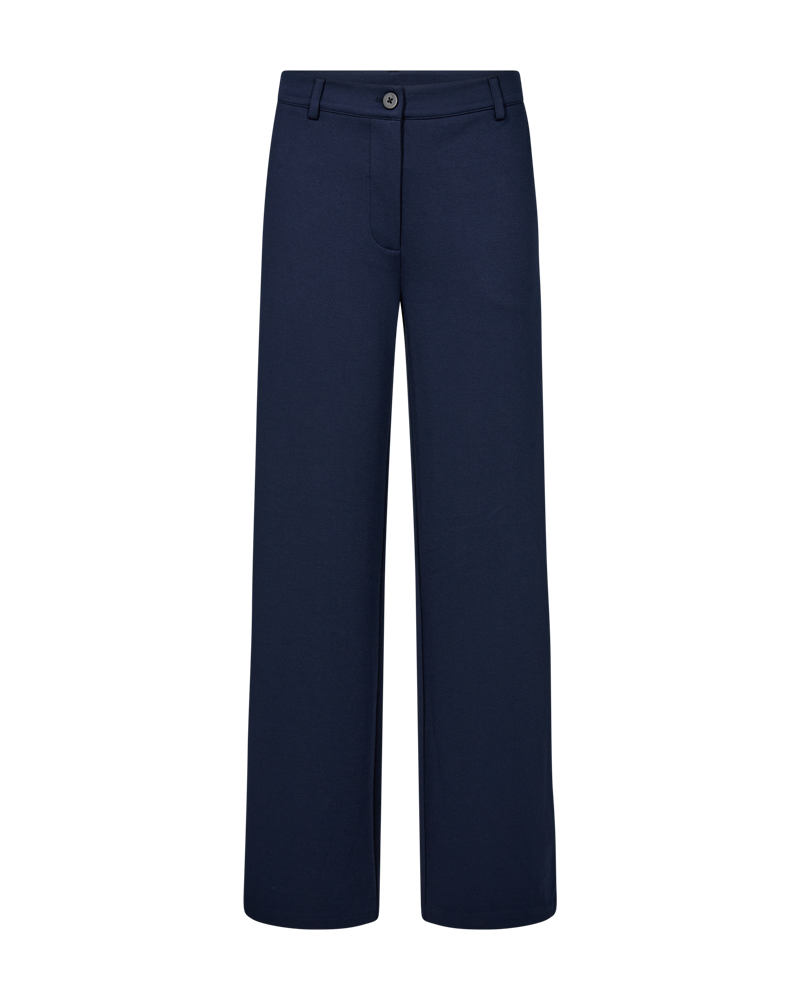 Nanni Pantalon Wijd Navy Blazer