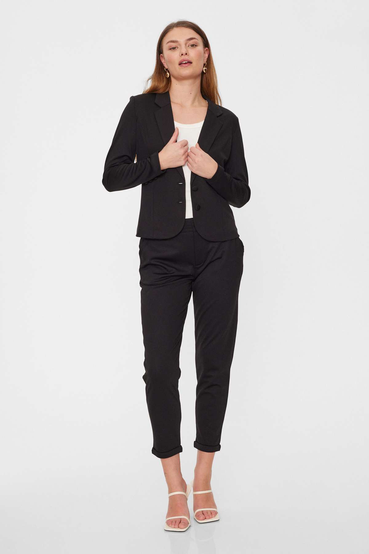 Nanni Pantalon Zwart